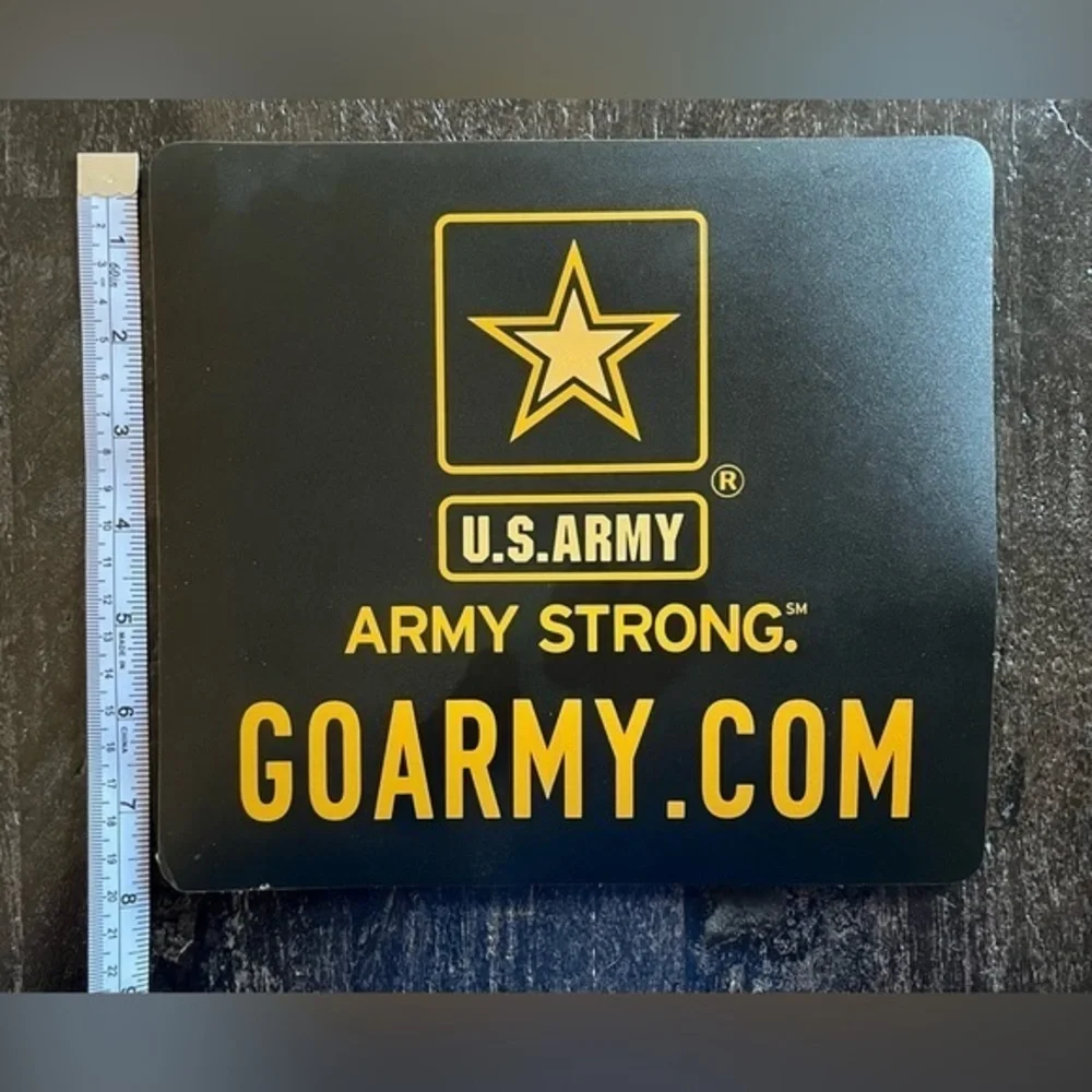 Mouse Pad US Army‎ Logo Durable Computer Laptop Mice Gaming Veteran Gift